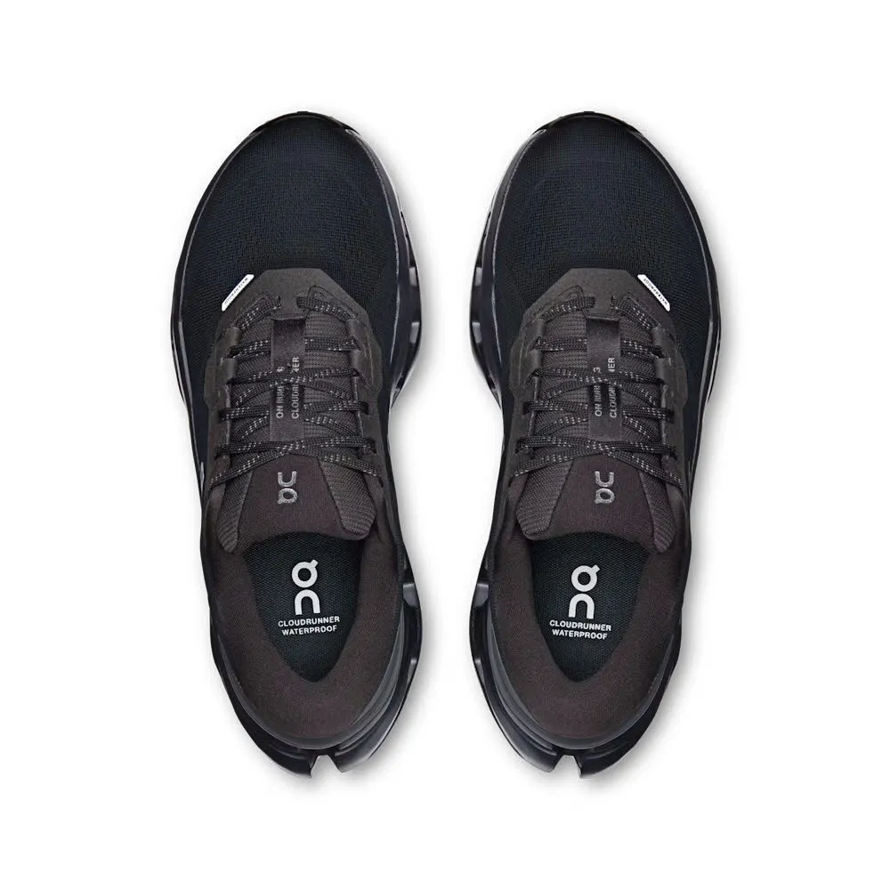 ON CLOUDRUNNER 3 WP Herren Laufschuhe Joggingschuhe wasserdicht schwarz
