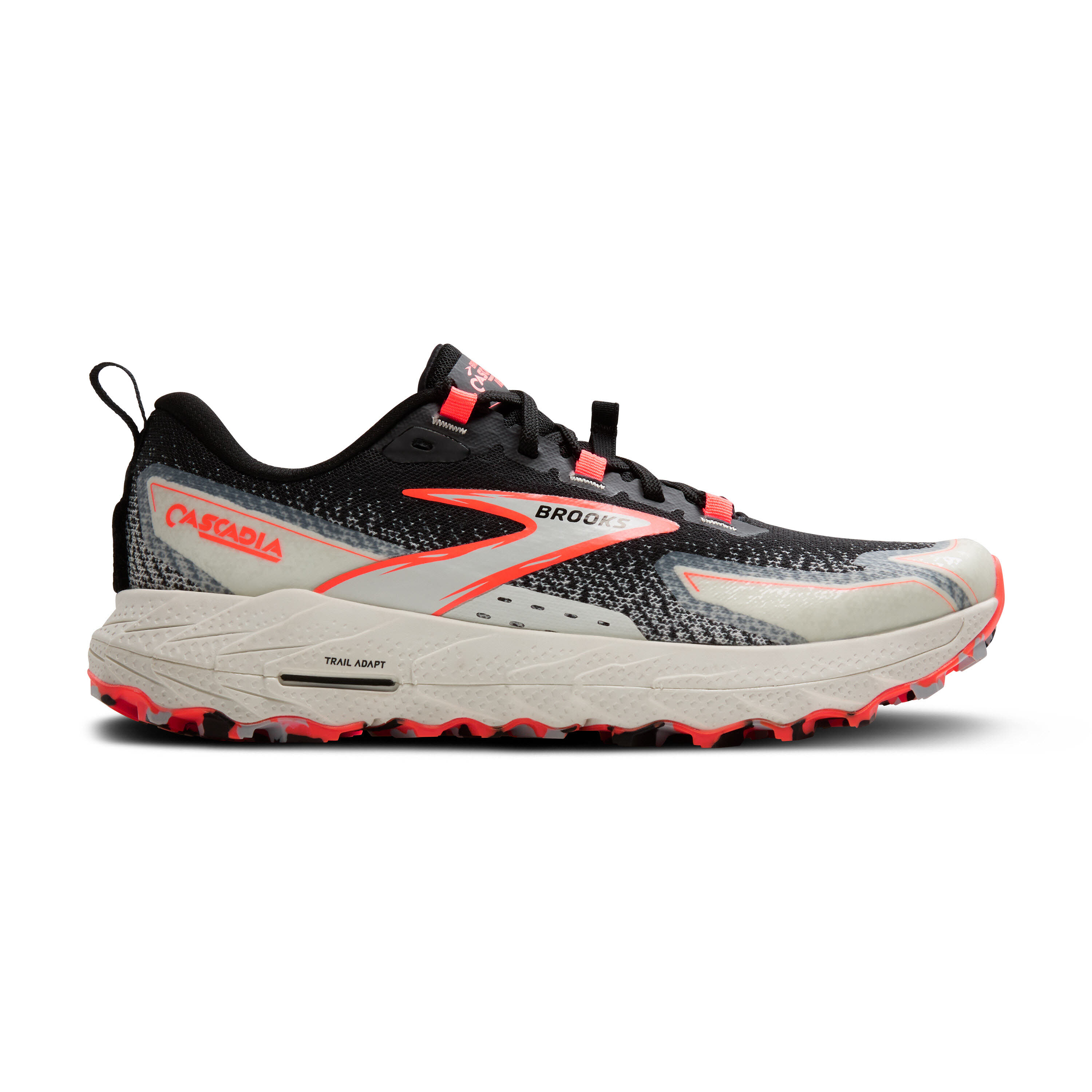 Brooks Cascadia 18 Laufschuhe Joggingschuh Damen schwarz weiß