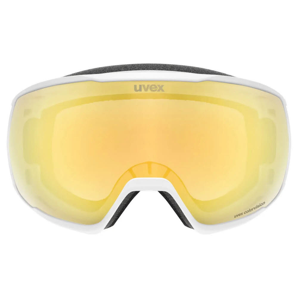 Uvex Victorious CV Damen Skibrille Snowboardbrille white matt/mirror gold