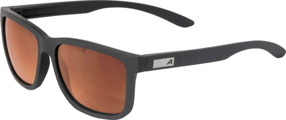 Alpina BURST Sonnenbrille Sportbrille Freizeit black matt
