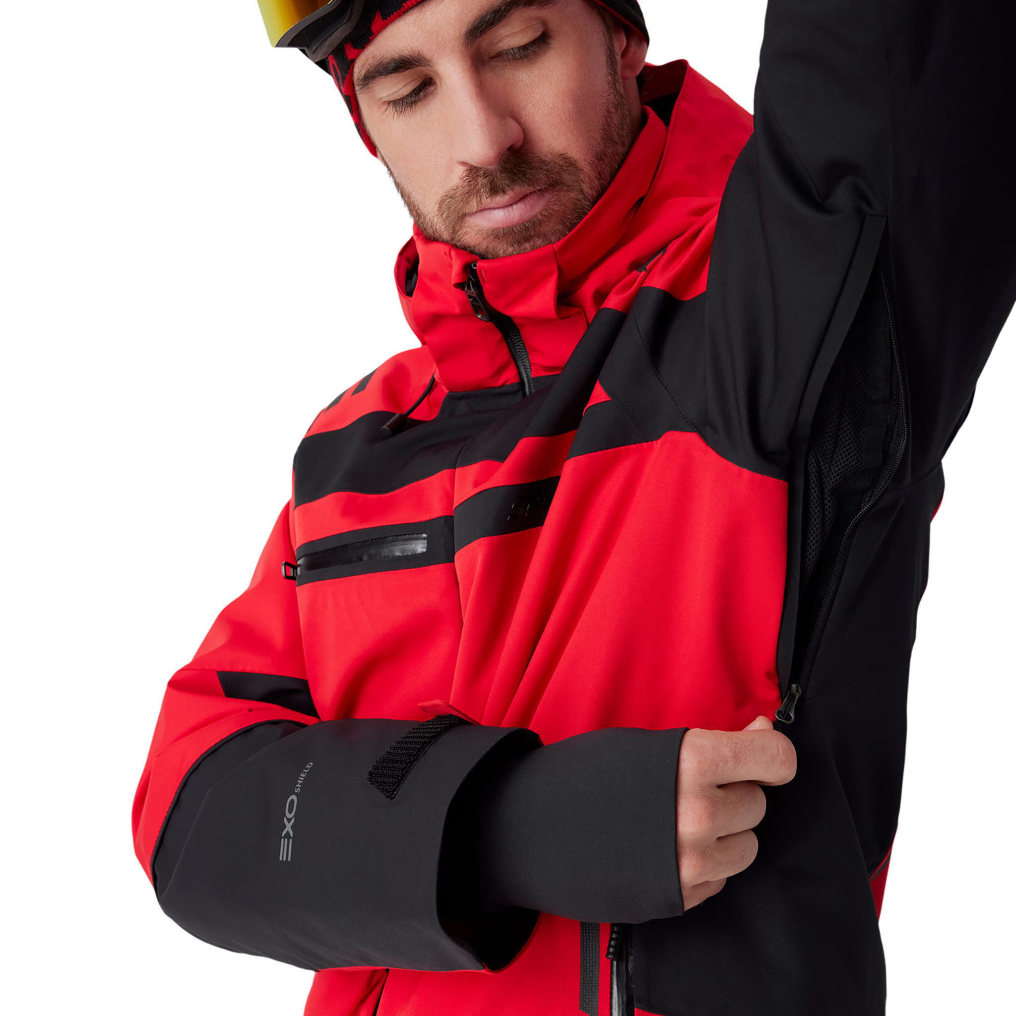 Spyder TITAN JACKET Skijacke Herren rot