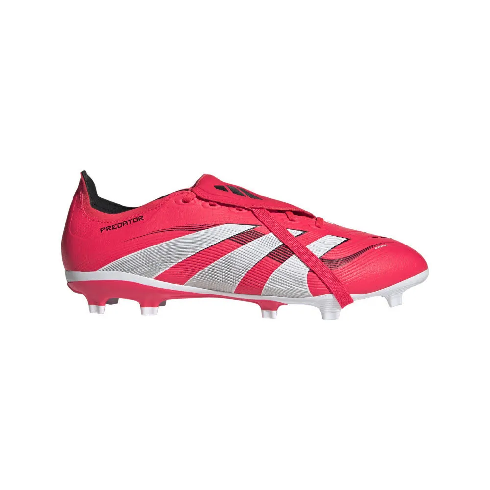 adidas Predator League Fold-Over Tongue FG/MG Fußballschuh Herren weiß rot