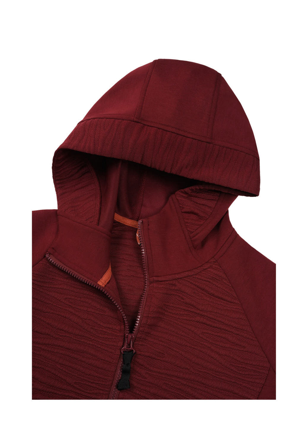 ICEPEAK DA ICEPEAK AMBERG Fleecejacke Damen Kapuzenjacke kaminrot