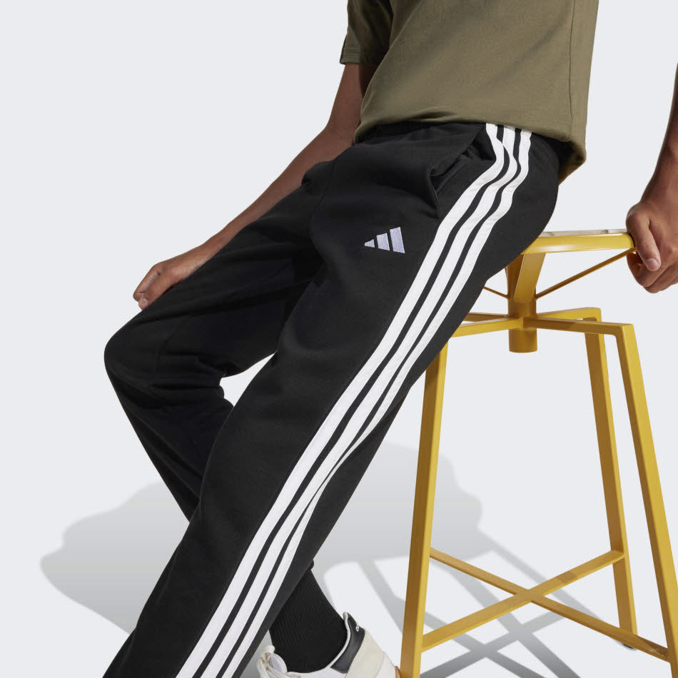 adidas Essentials Kinder Jogginghose schwarz/weiß