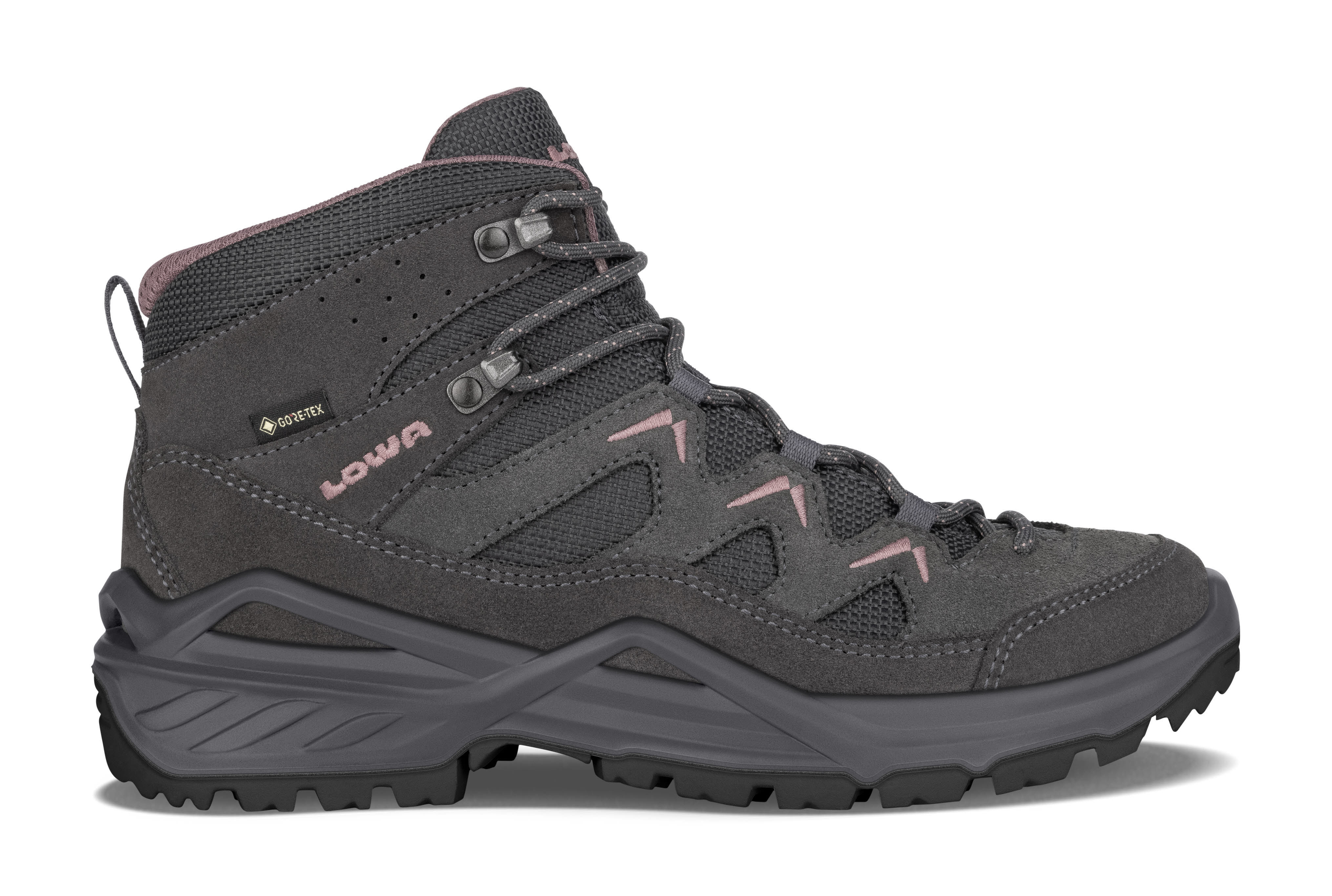 Lowa Sirkos Evo GTX Wanderschuh Trekkingschuh wasserdicht leicht Damen grau