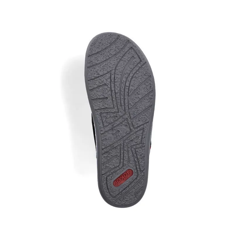 Rieker FSK Herren Sandalen Pantolette schwarz