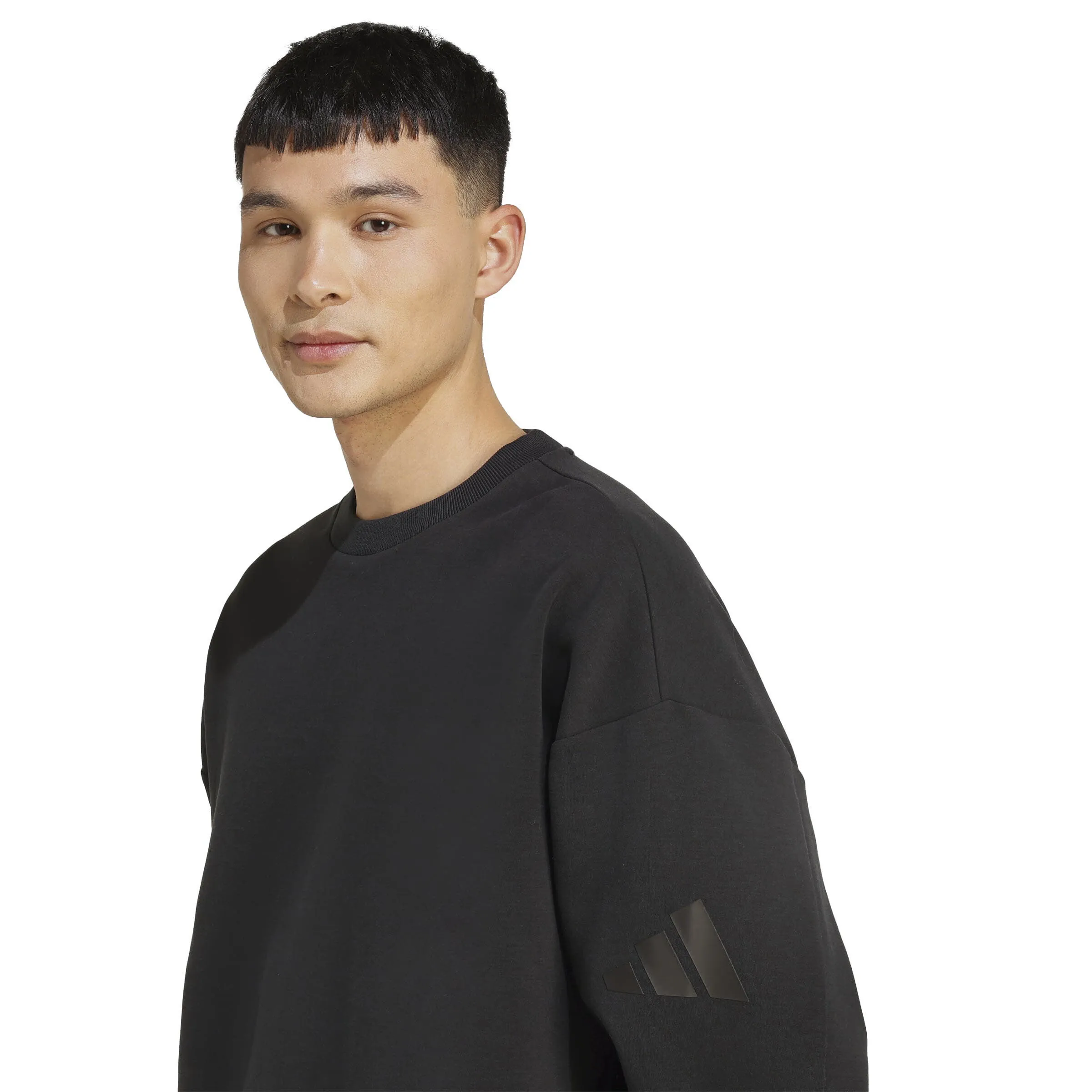 Adidas SOFT LUX SWEATSHIRT Herren schwarz