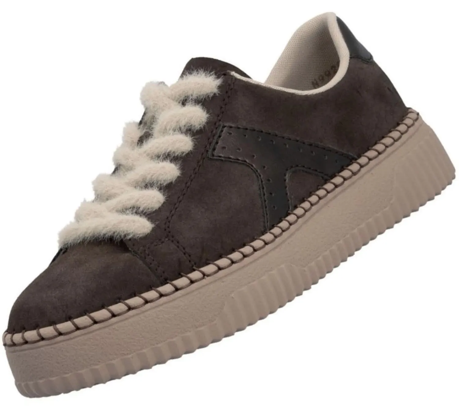 Rieker Damen Halbschuhe Sneaker braun