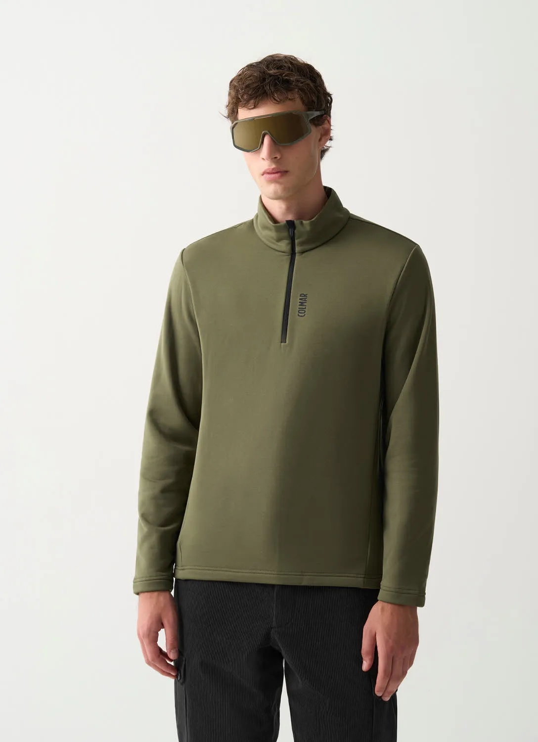 Colmar SKISHIRT Herren Sweatshirt Midlayer woodland/black