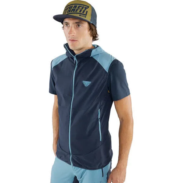 Dynafit TRANSALPER DST VST M Herren Outdoorweste ärmellos storm blue/blueberry NEU
