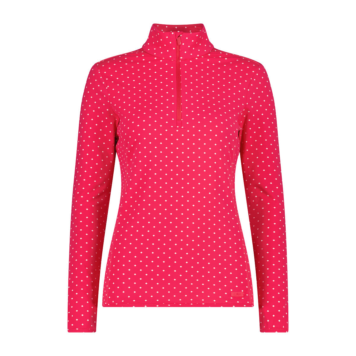 CMP Printed Sweat Fleece-Rolli Damen Carminio Rot