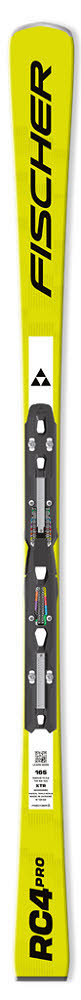 Fischer XTR RC4 PRO RT + RS 10 PR Allround Slalom Ski Fortgeschrittene 25/26 gelb
