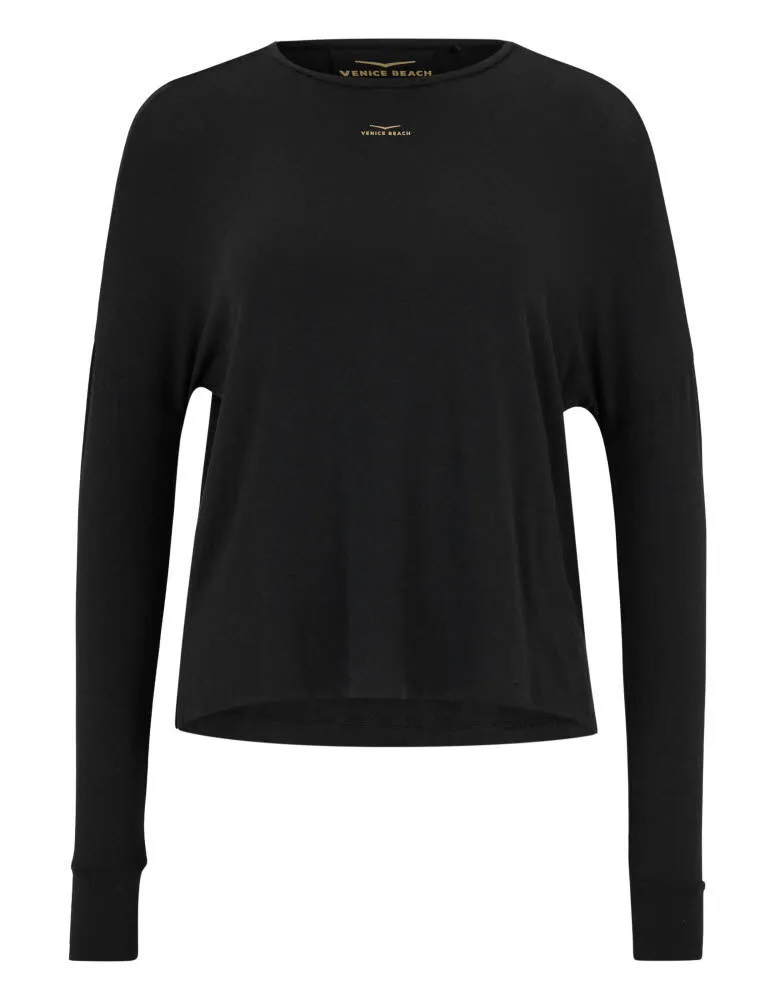 Venice Beach Winona Damen Langarmshirt Funktionsshirt schwarz