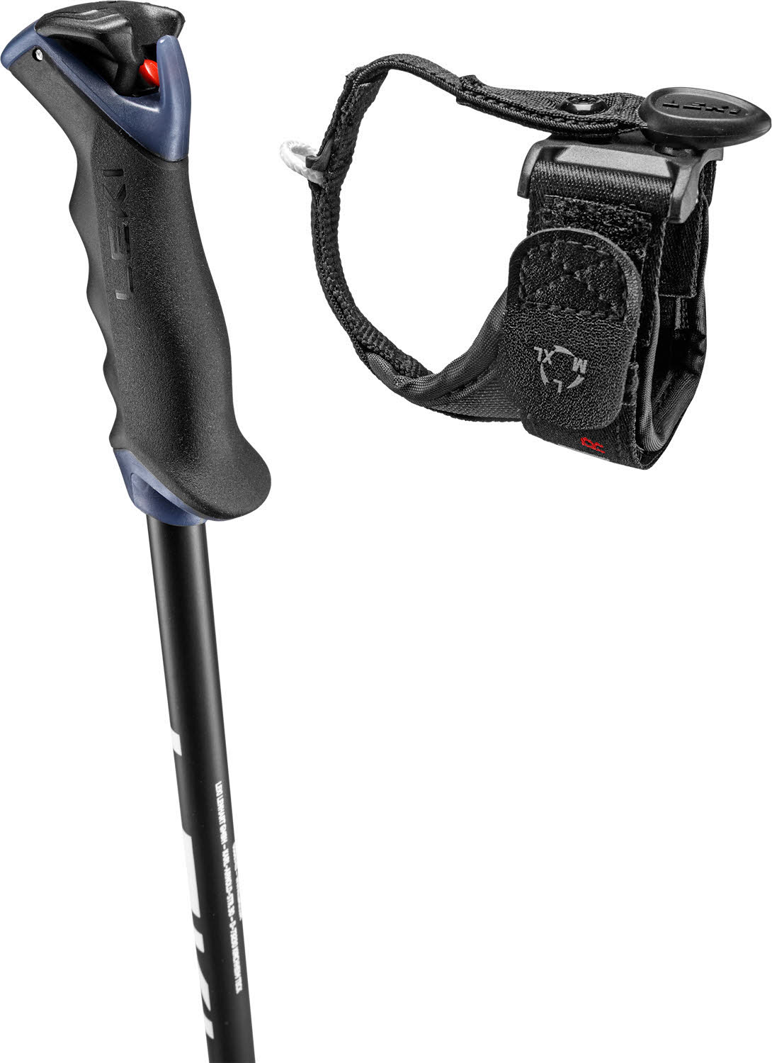 Leki Voltec Lite TR Unisex Skistöcke Ski Poles schwarz/grau
