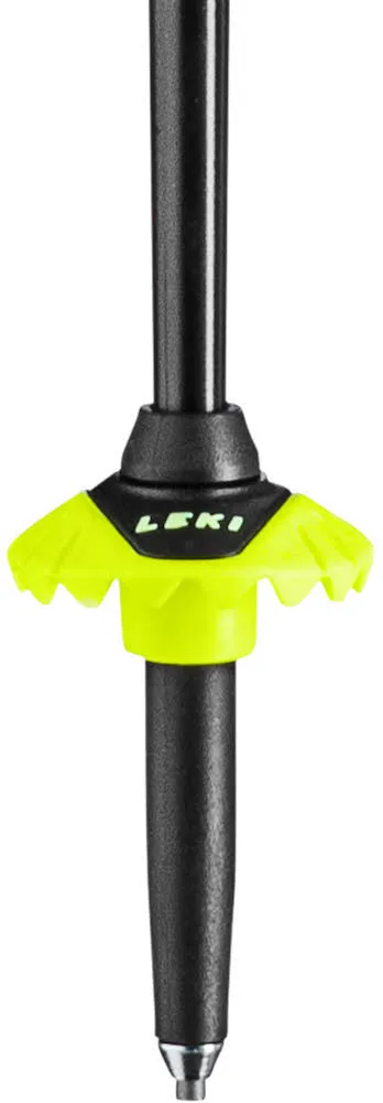 Leki Spitfire Vario 3D Unisex Skistöcke verstellbar Ski Poles pink/gelb