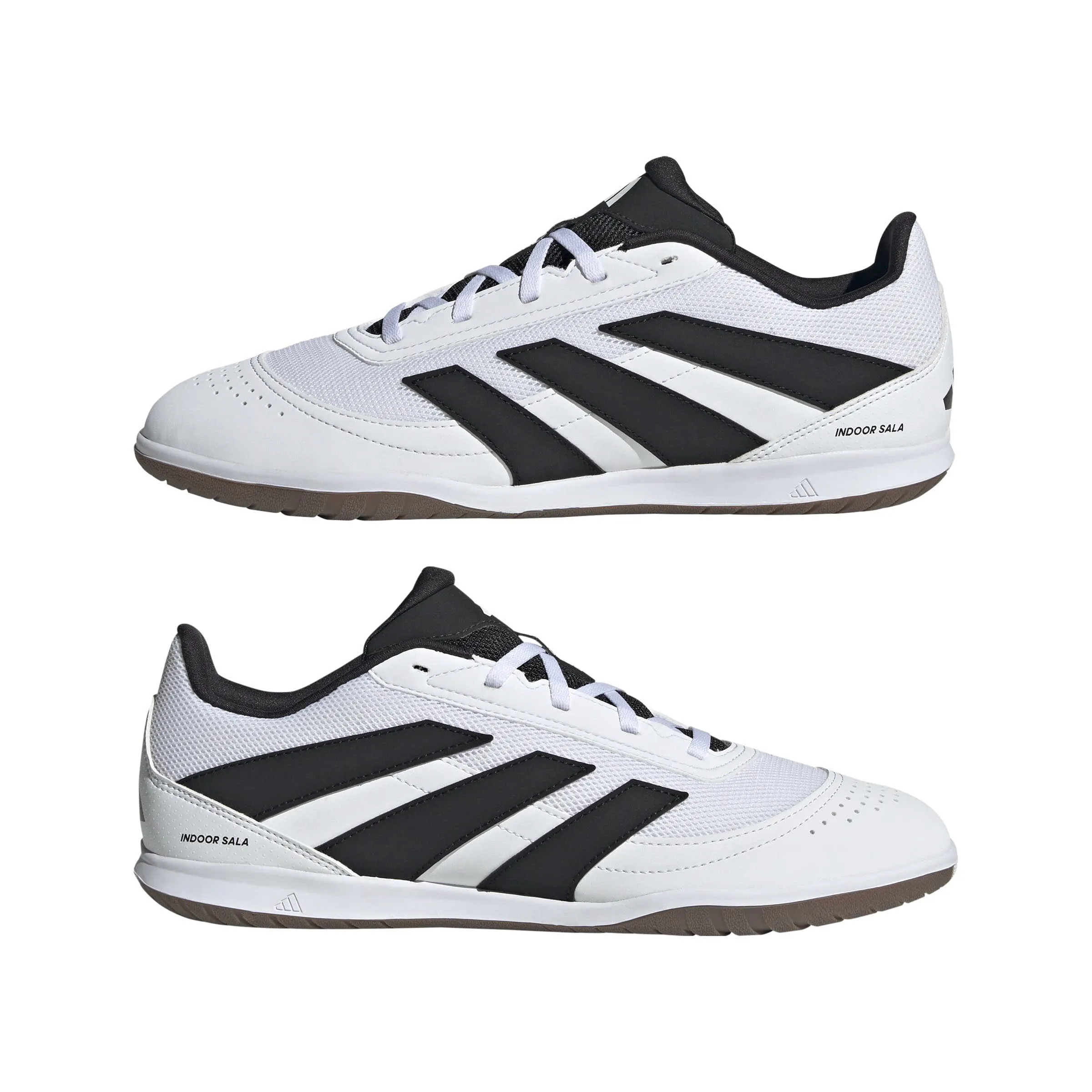 adidas PREDATOR CLUB IN SALA Unisex Fußballschuhe Hallenschuhe ftwwht/cblack/luclem