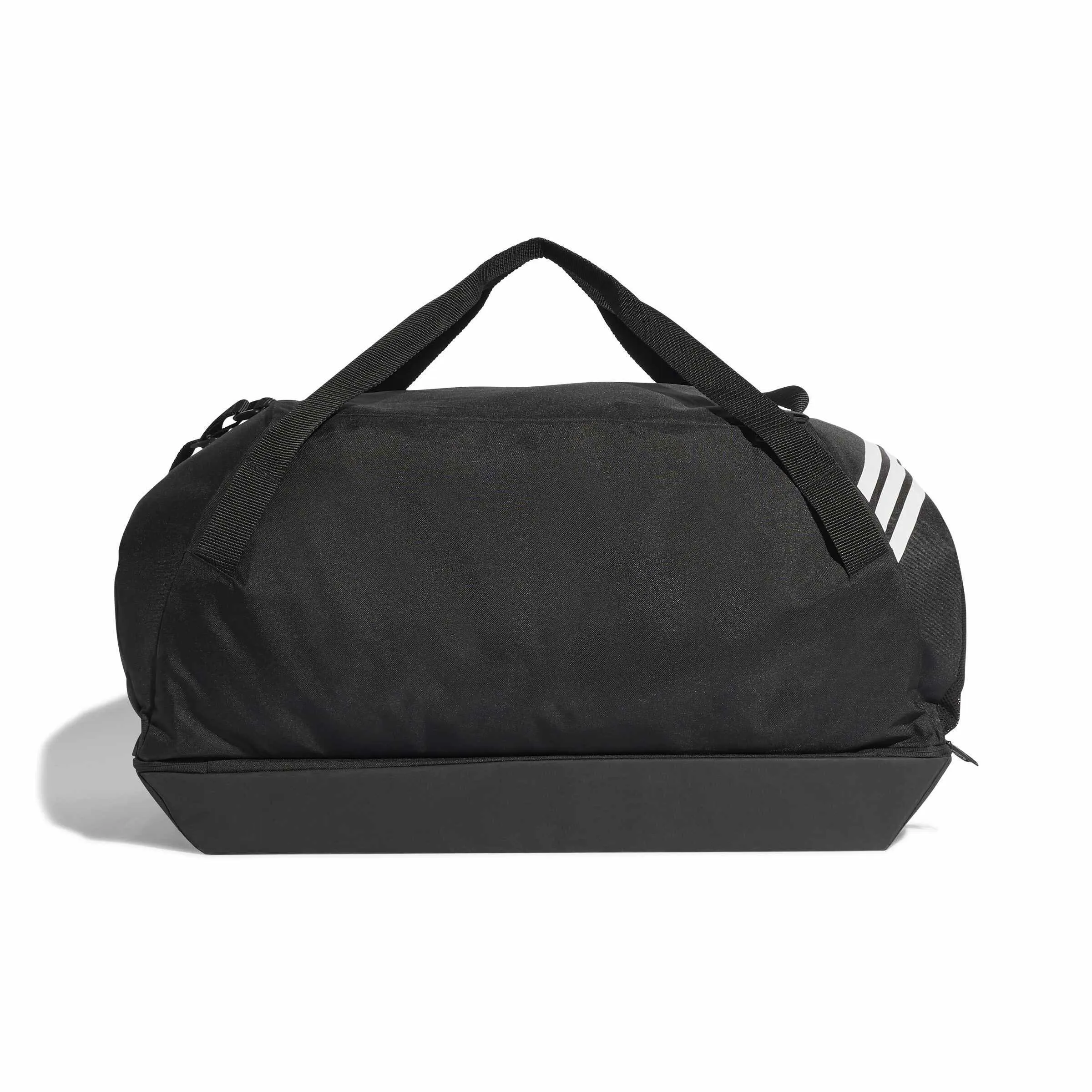 adidas TIRO DUFFELBAG GROSS MIT BODENFACH Unisex Sporttasche Fußballtasche schwarz/weiß