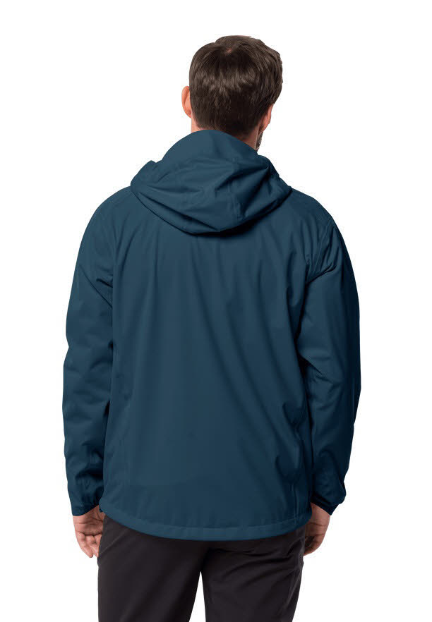 Jack Wolfskin Emberberg 3L Jkt Herren Regenjacke blau