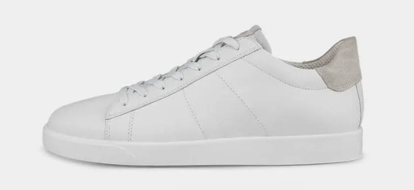 ECCO Street Lite Herren Sneaker Freizeitschuhe modisch weiß