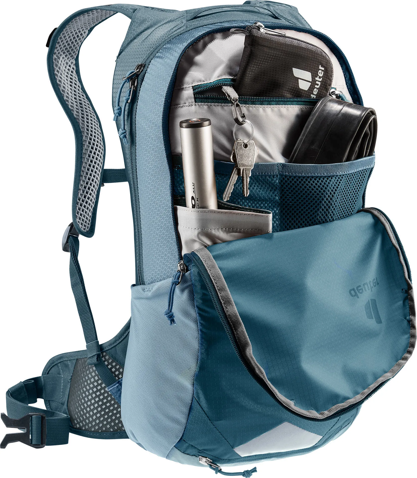 Deuter Race Air 10 Fahrradrucksack Wanderrucksack hellblau NEU