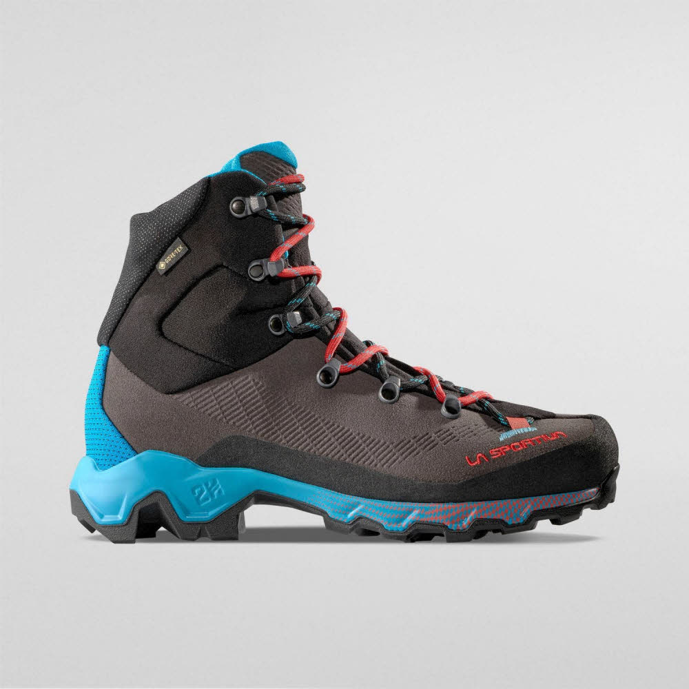 La Sportiva Aequilibrium Trek Woman GTX Damen Wanderschuhe High grau/blau
