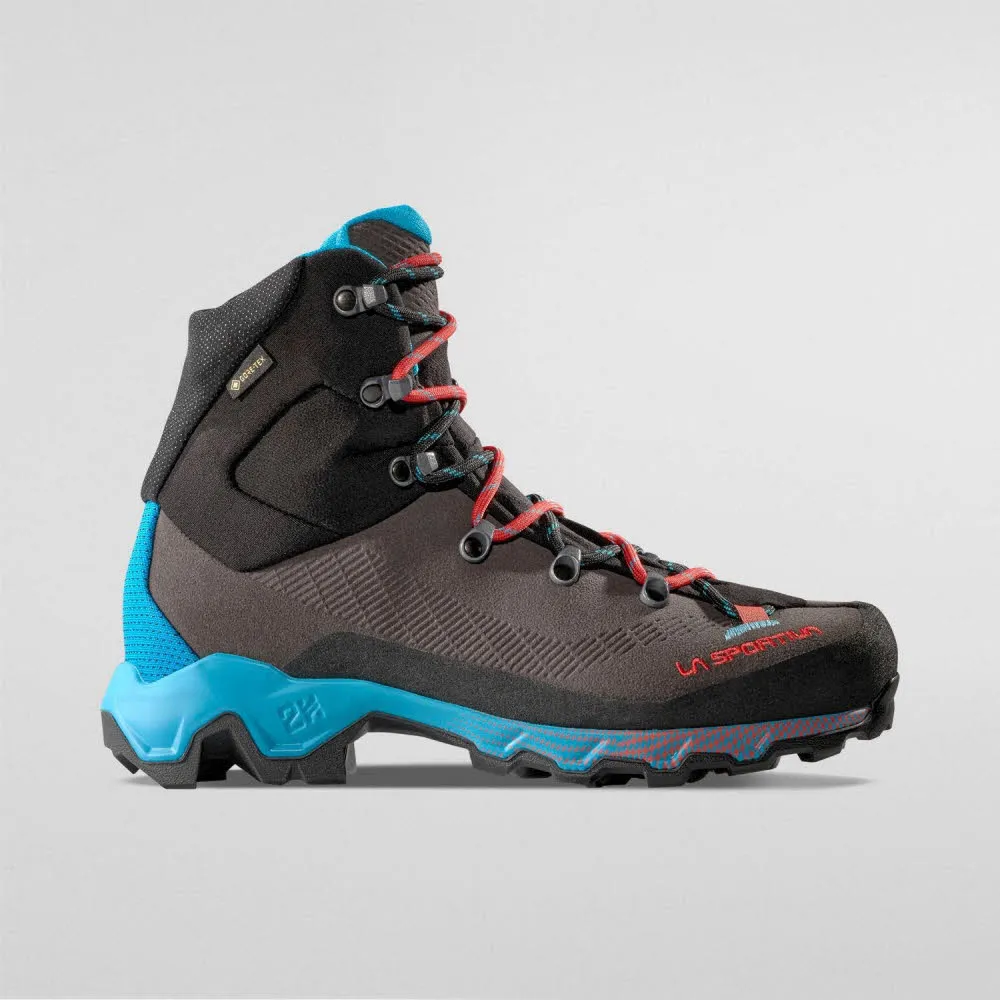 La Sportiva Aequilibrium Trek Woman GTX Damen Wanderschuhe High grau/blau