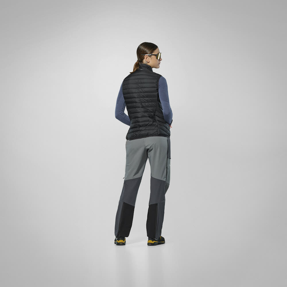 Salewa BRENTA RDS DWN VEST Damen Loftweste Steppweste ärmellos schwarz