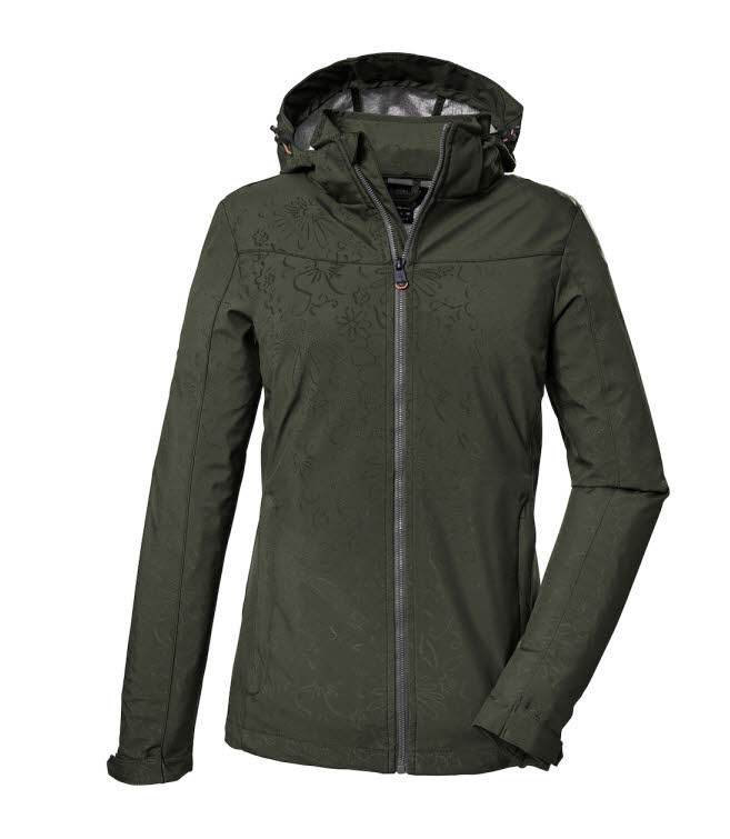 Killtec KOS 40 WMN SFTSHLL JCKT Damen Softshelljacke Wanderjacke grün