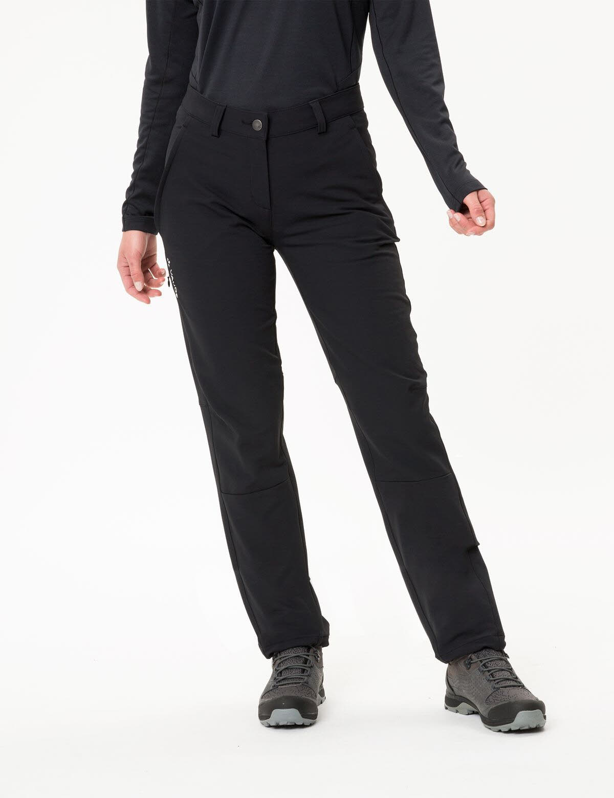 Vaude Wo Strathcona Damen Wanderhose elastisch strapazierfähig Outdoor schwarz NEU