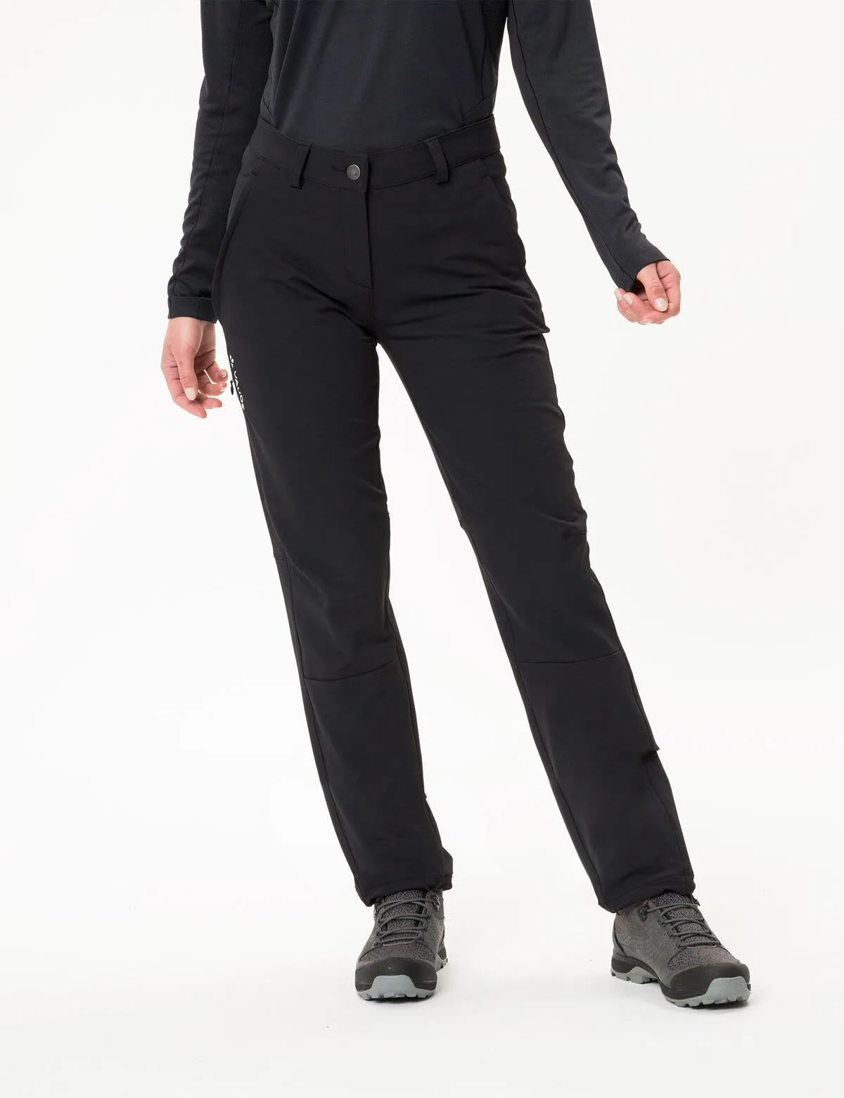 Vaude Wo Strathcona Damen Wanderhose elastisch strapazierfähig Outdoor schwarz NEU