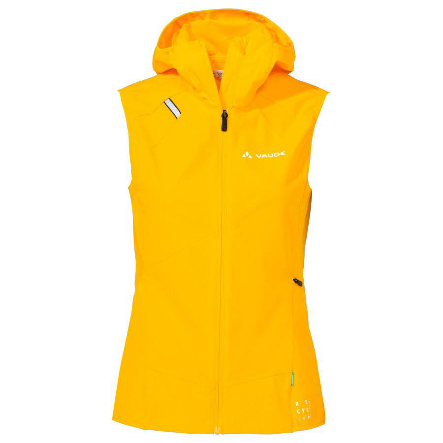 Vaude Scopi Damen Weste Kapuzenweste gelb