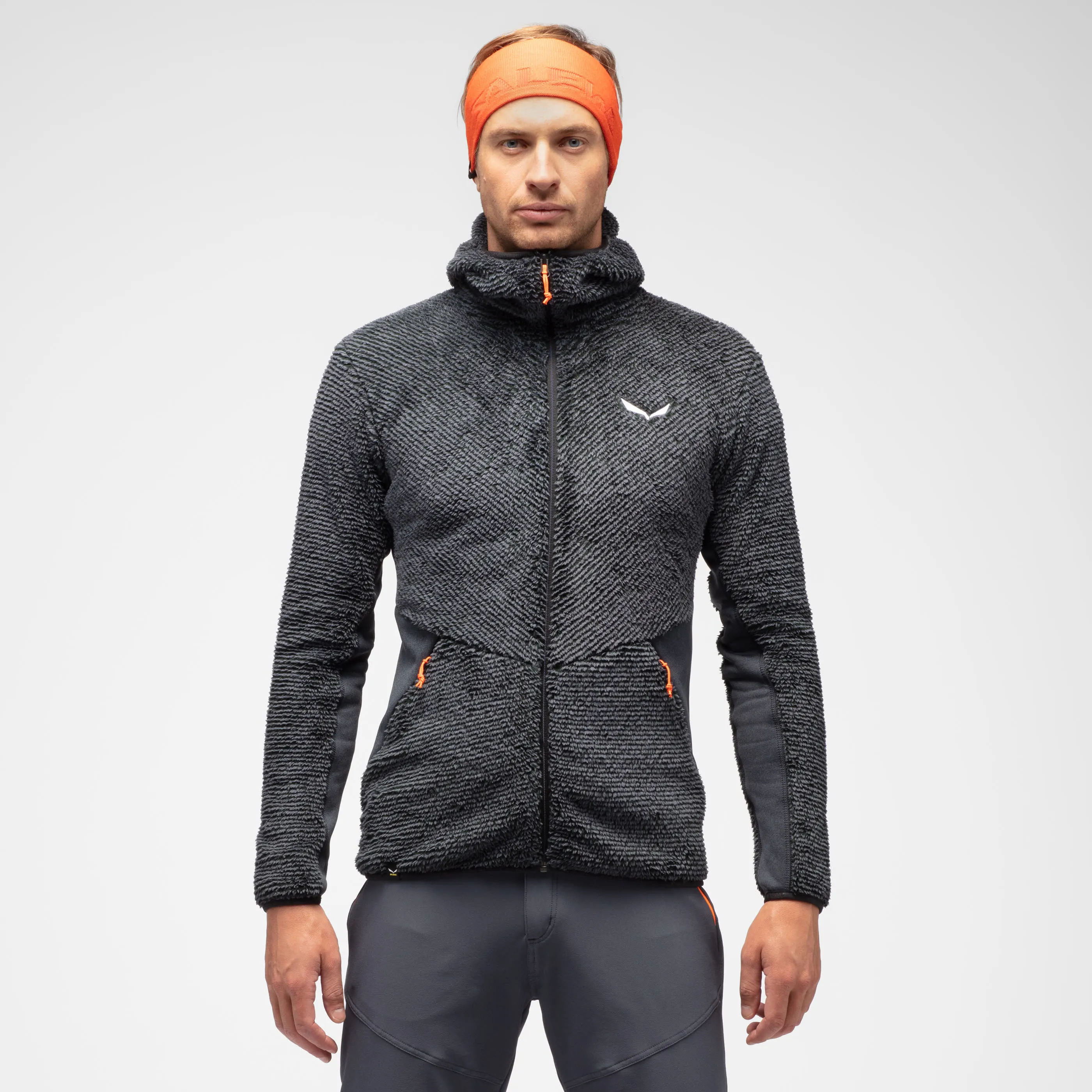 Salewa TOGNAZZA PL M JACKET Fleecejacke Kapuzenjacke Herren schwarz