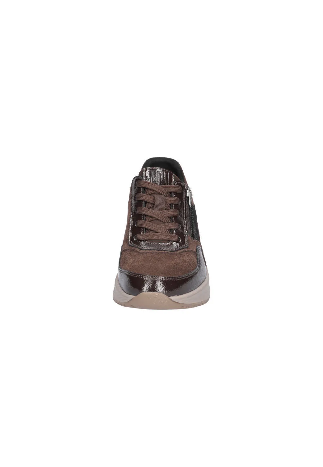 Waldläufer H-Macie Damen Schnürer Sneaker modisch braun