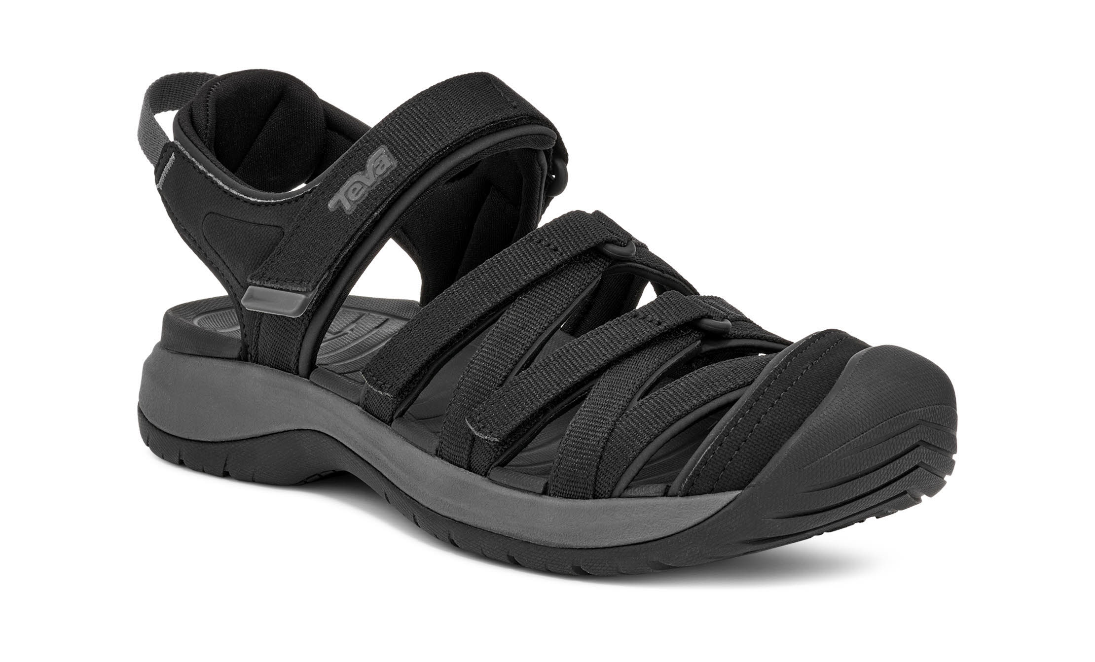 Teva Women's Tirra Sport Closed-Toe Trekkingsandale Damen schwarz