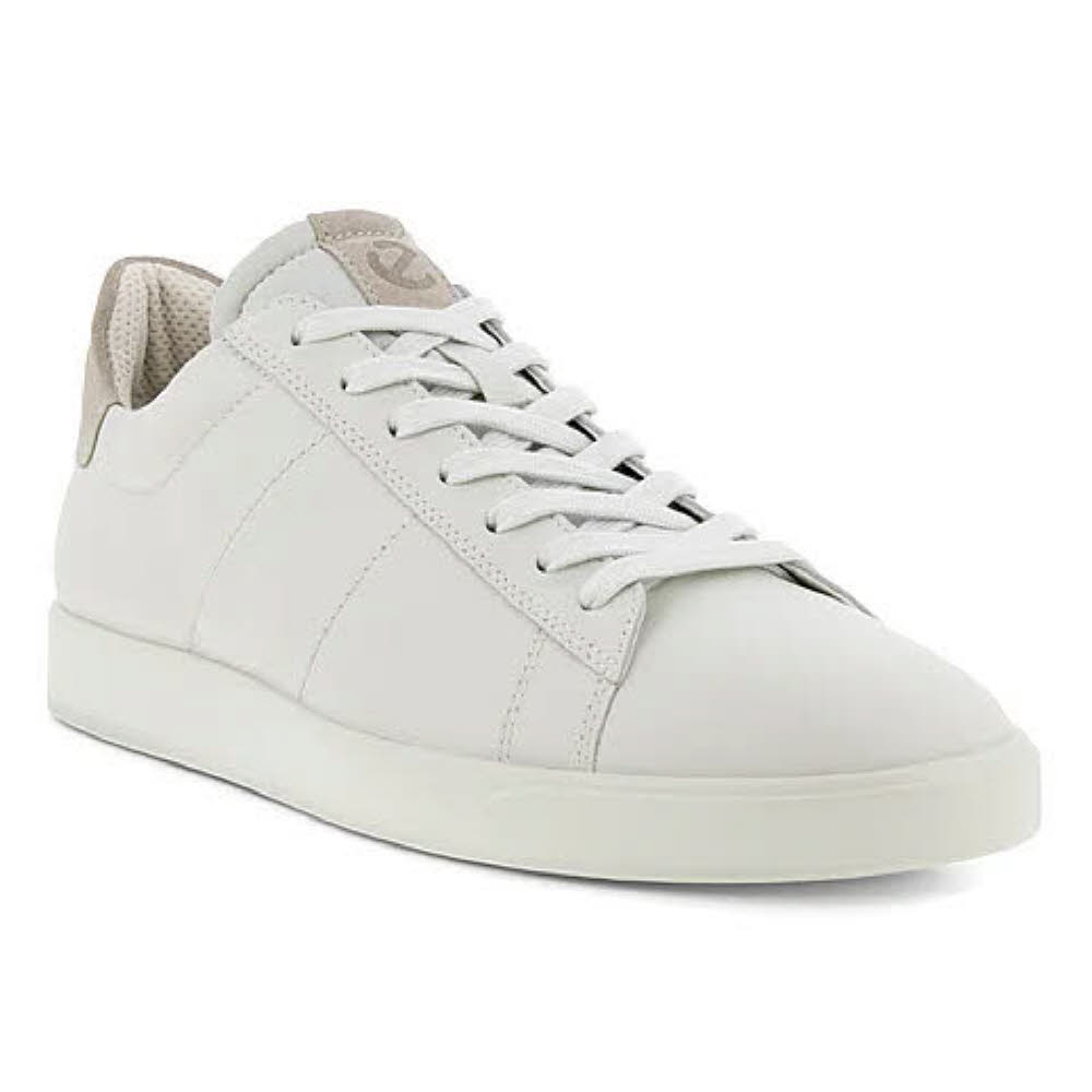 ECCO Street Lite Herren Sneaker Freizeitschuhe modisch weiß