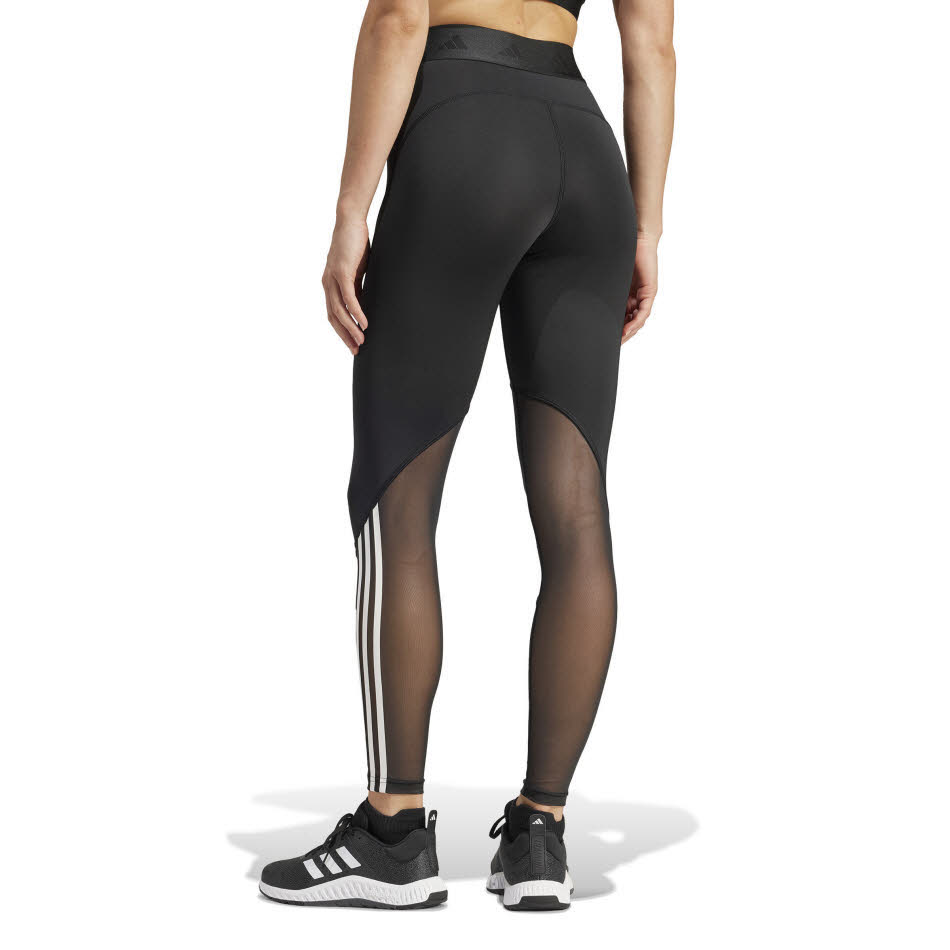 adidas Hyperglam Full-Length Leggings Damen Sportleggings schwarz