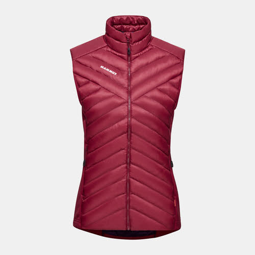 Mammut Albula IN Hybrid Vest Isoweste Wasserabweisend Leicht Damen Rot