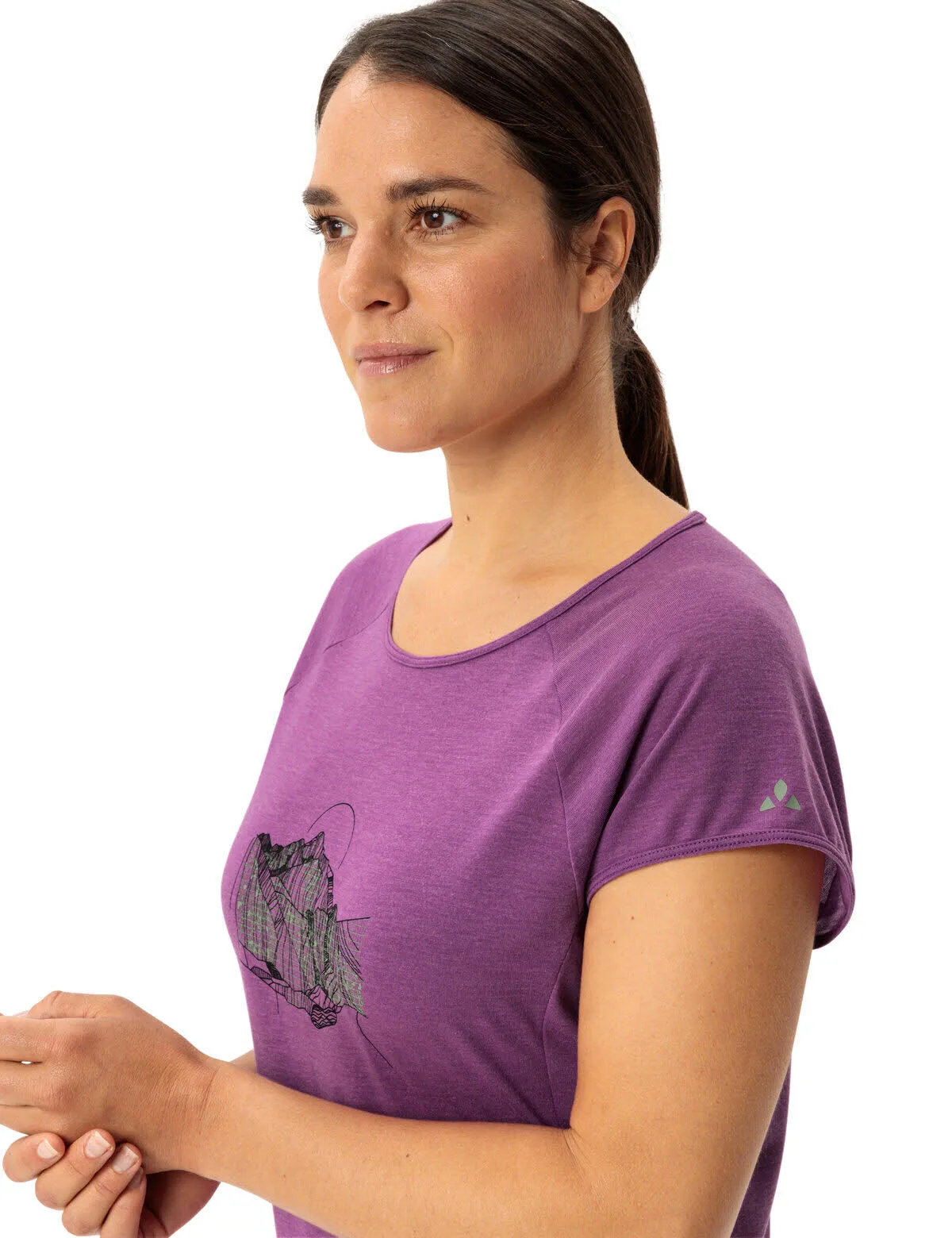 Vaude Tekoa T-Shirt II Damen lila