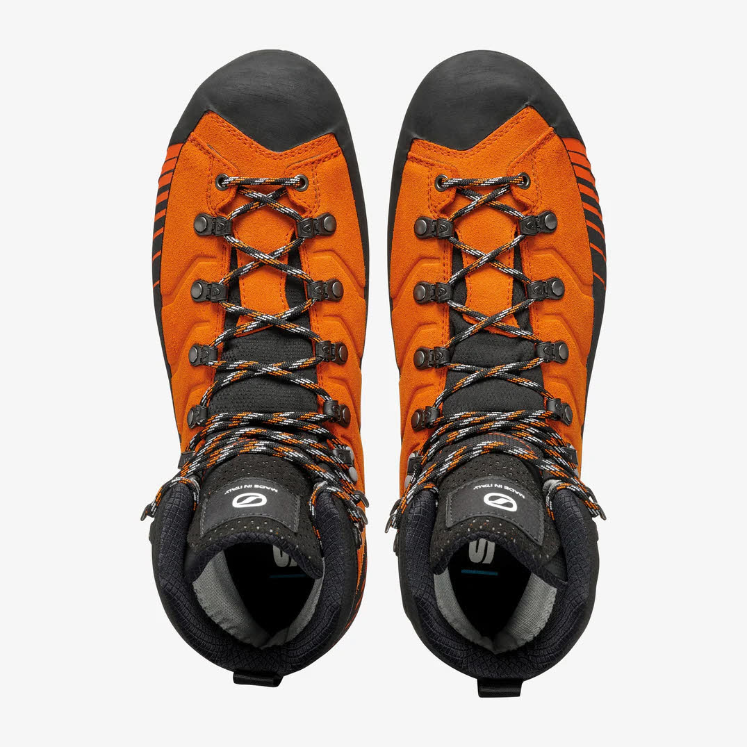 SCARPA RIBELLE HD Bergstiefel Herren orange leichter, bequemer Leder-Alpinistenschuh
