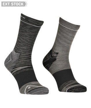 Ortovox Alpine Mid Socks M Weiche Technische Merino-Kniestrümpfe Herren Schwarz