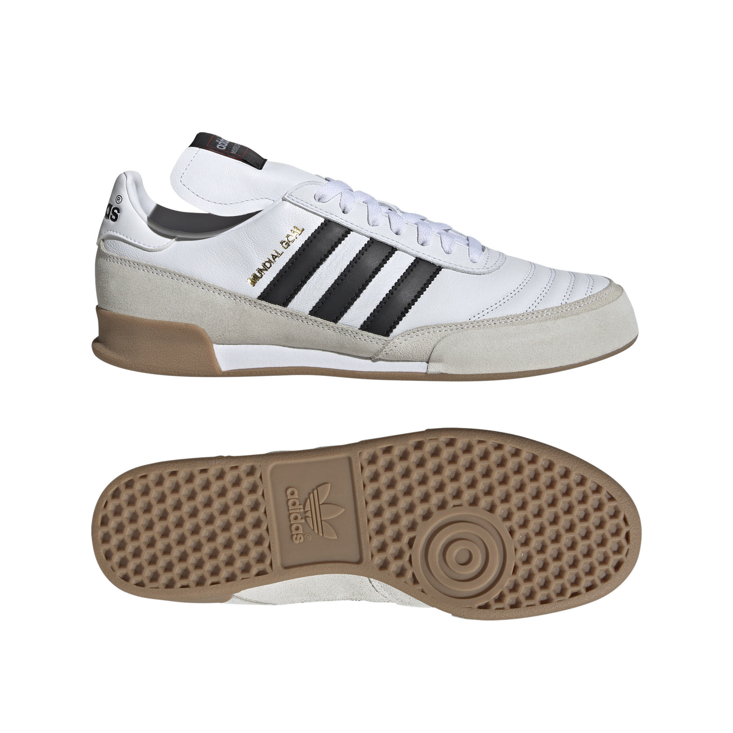 adidas Mundial Goal Fußballschuh Hallenschuh Herren weiß