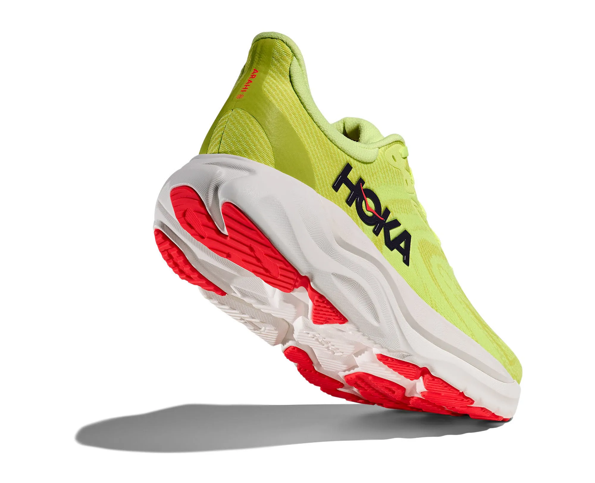 Hoka Arahi 8 Herren Laufschuhe neon gelb