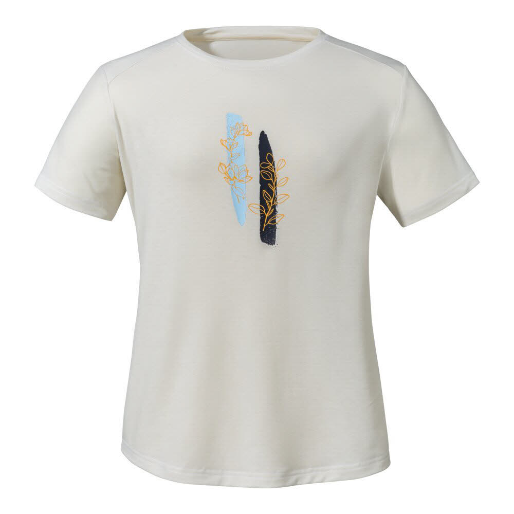 Schöffel T-Shirt Haberspitz L Funktionsshirt Freizeitshirt Damen weiß