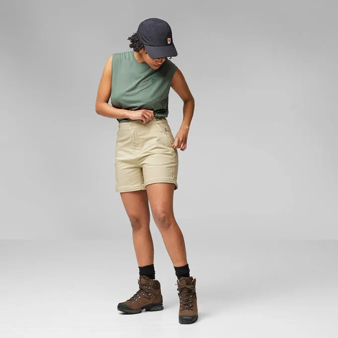Fjällräven Abisko Hike Damen Zip-off-Hose Wanderhose beige