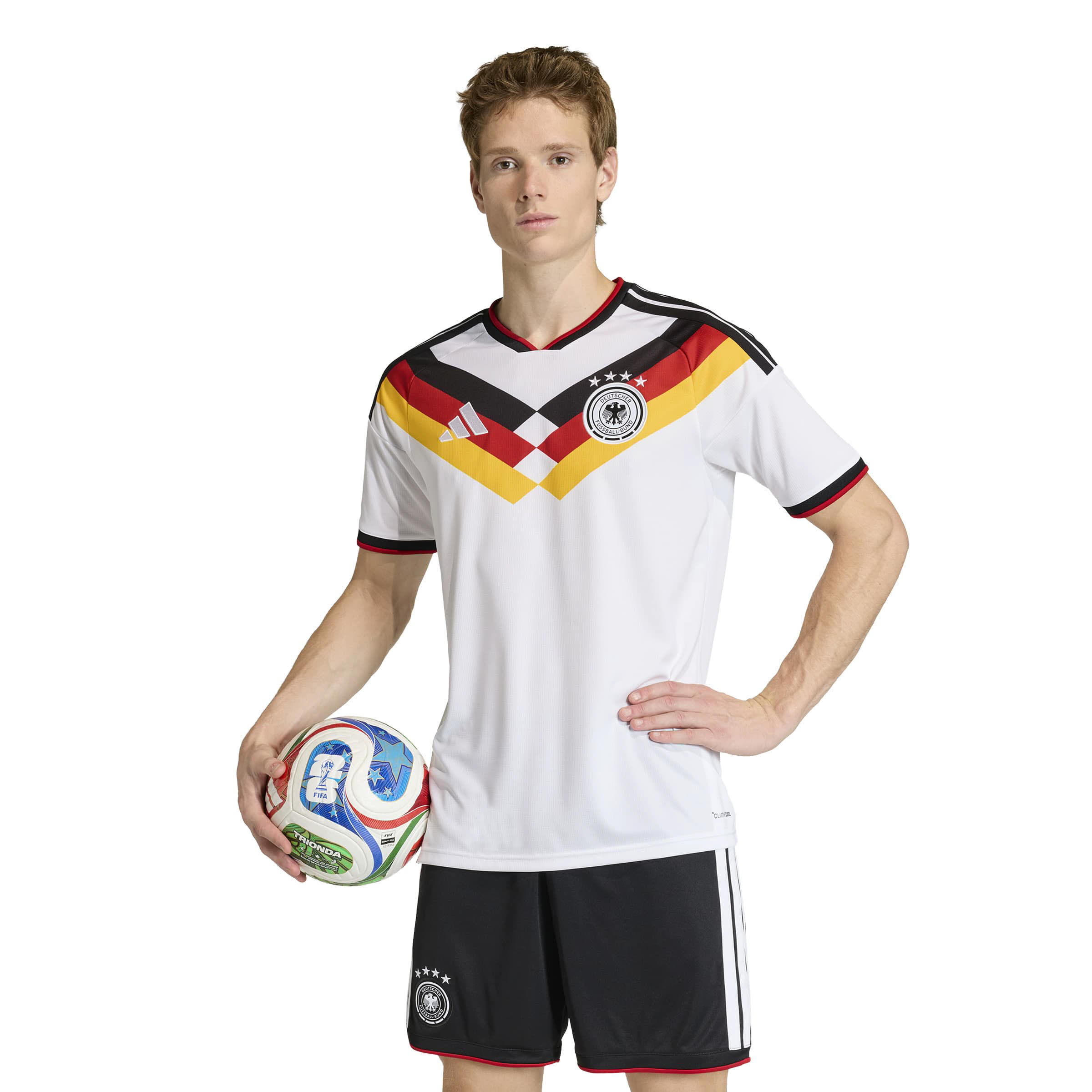 adidas DFB Jersey Herren Heimtrikot WM 2026 weiß