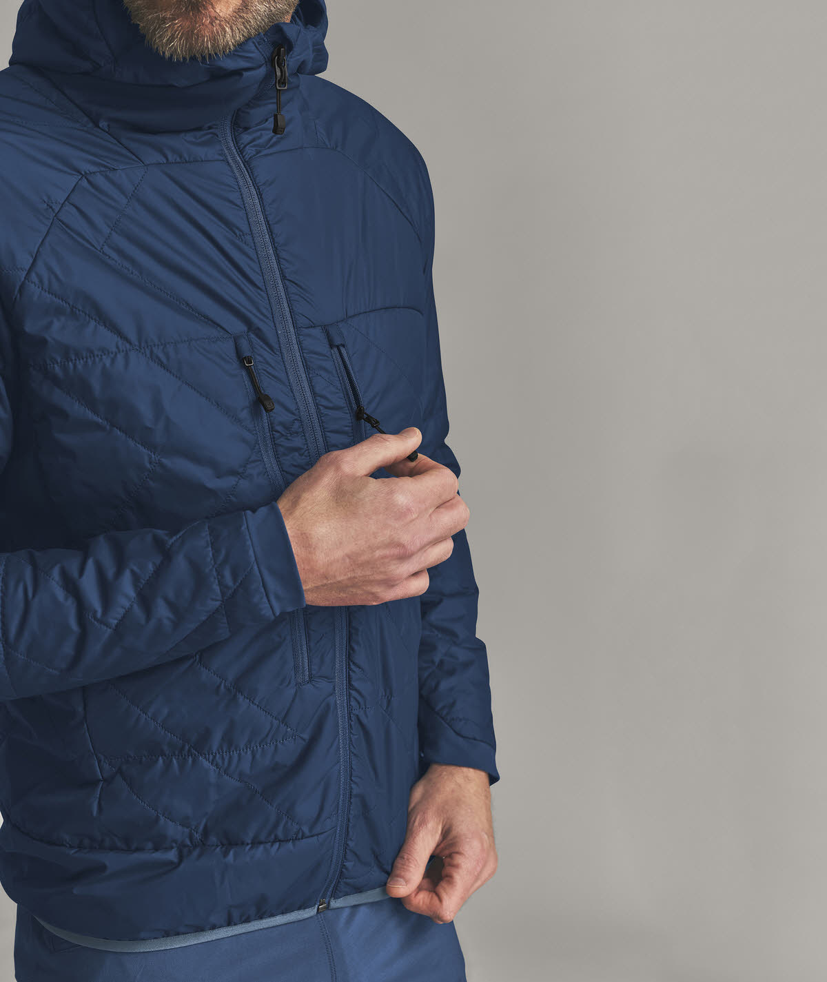 Ortovox venet Swisswool Daunenjacke Loftjacke Herren blau
