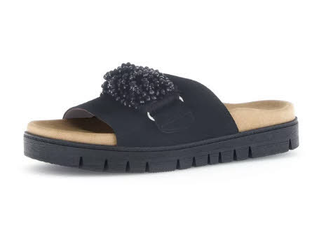 Gabor Pantolette Damen schwarz