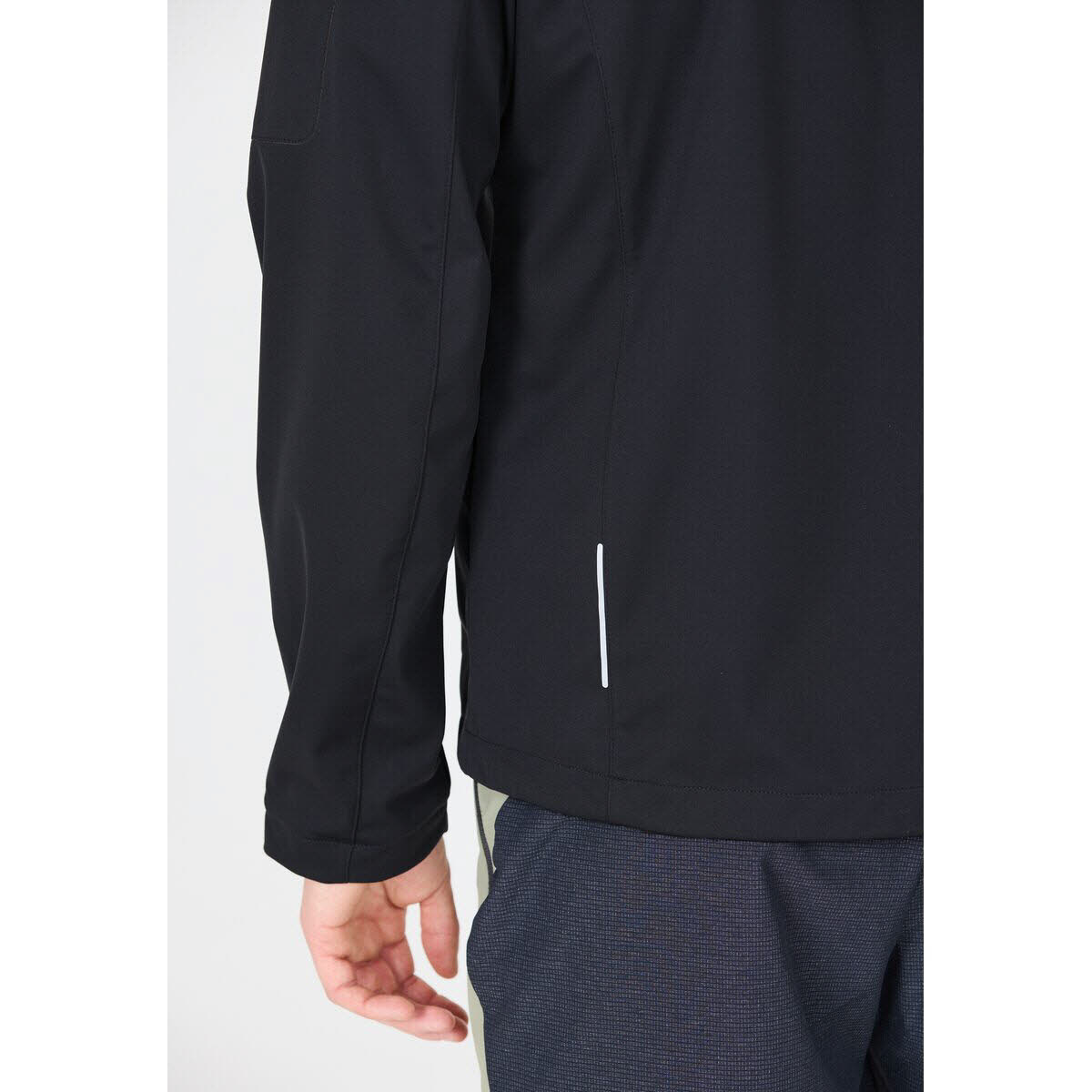 CMP Softshelljacke Kapuzenjacke Herren dunkelgrau schwarz