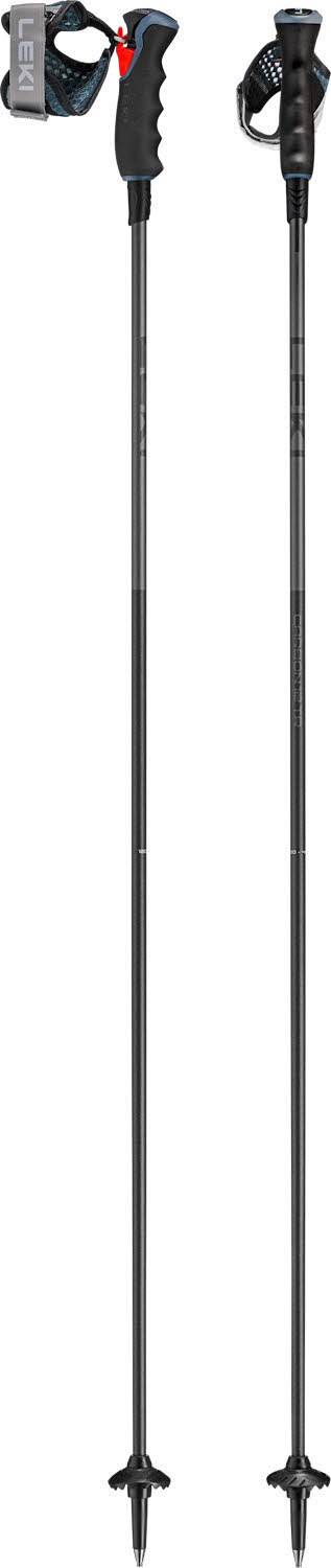 Leki Carbon 12 TR Unisex Skistöcke Ski Poles schwarz/grau