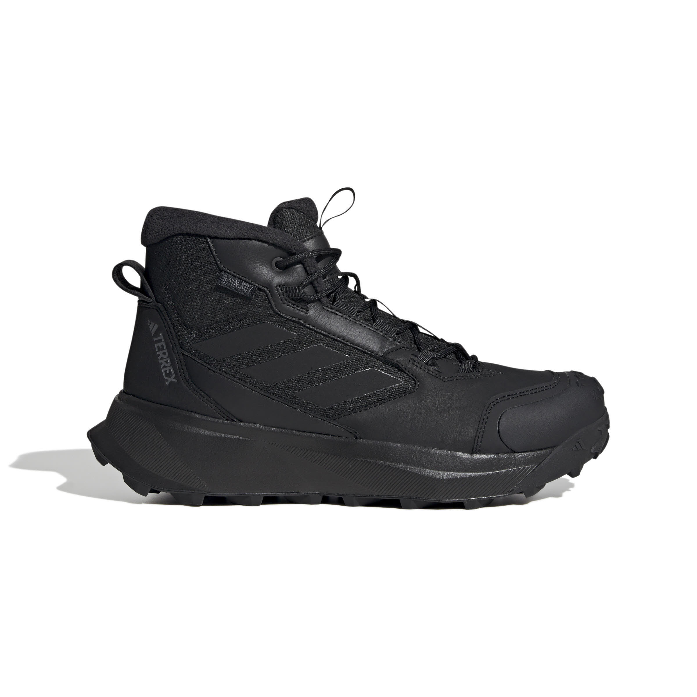 adidas Terrex Winter Leather Mid Cut Rain.Rdy Cold.Rdy Wanderschuh Herren schwarz